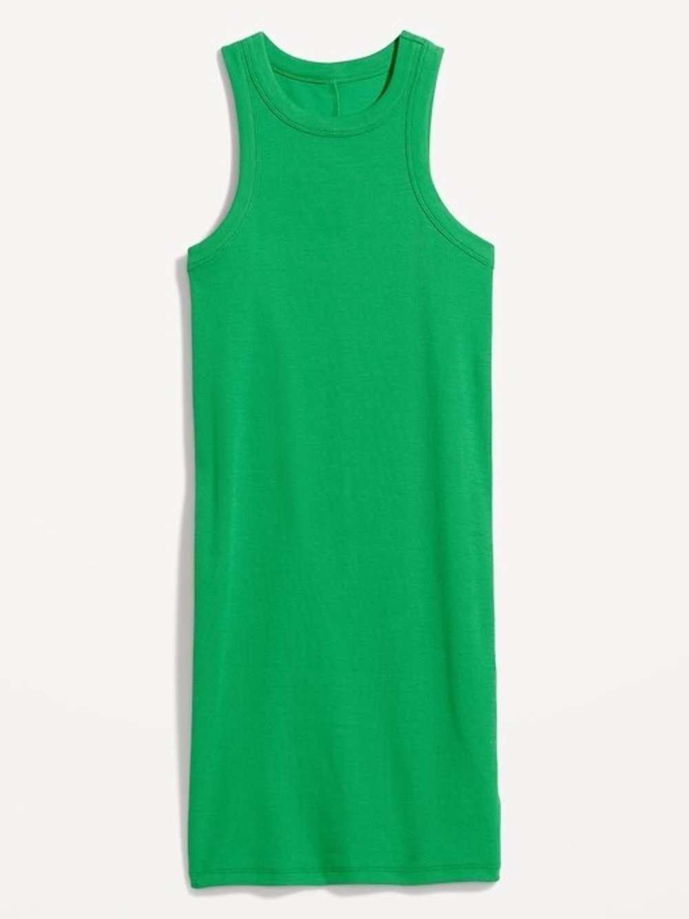Old Navy Green Sleeveless Midi Tank Dress